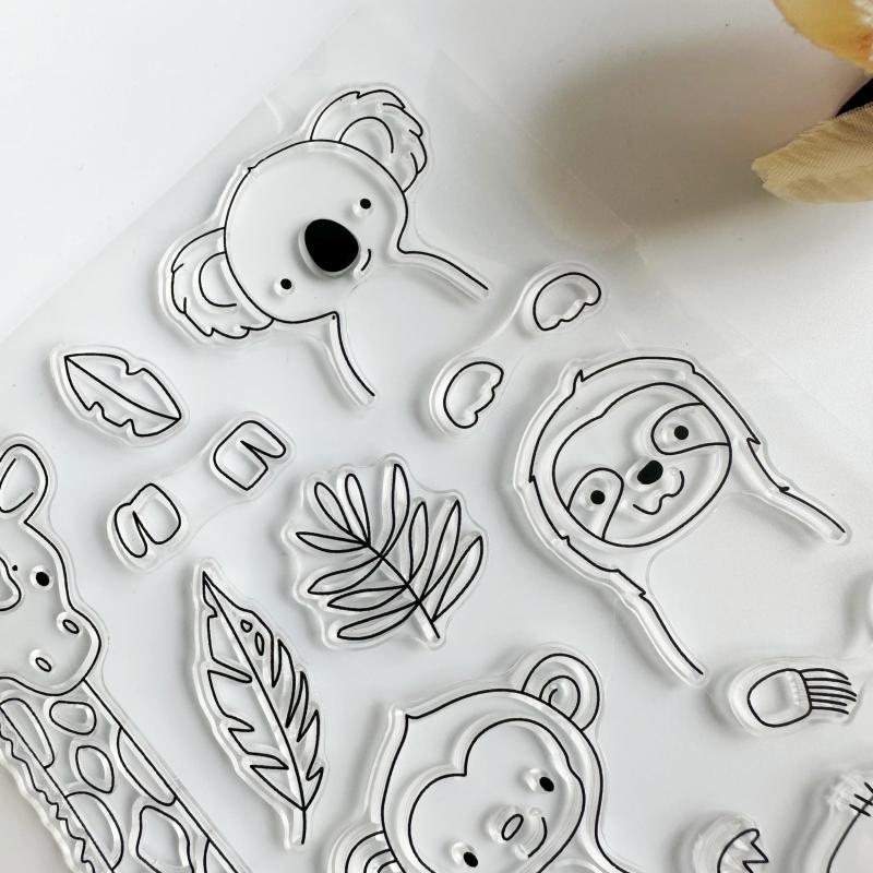 Reusable Cartoon Stamp for Students - Scrapbook Decoration