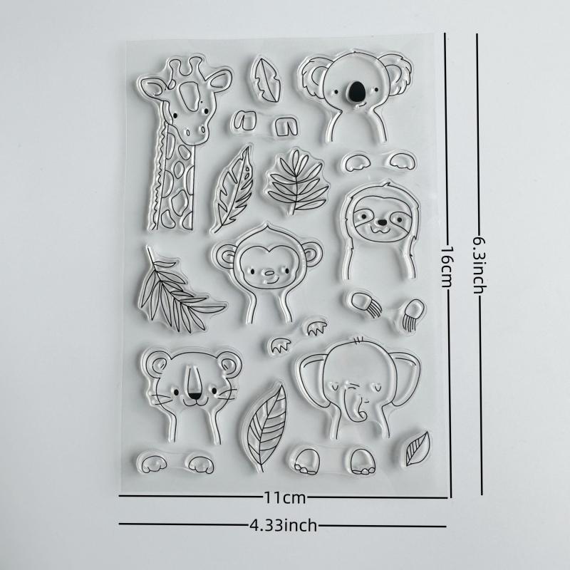 Reusable Cartoon Stamp for Students - Scrapbook Decoration