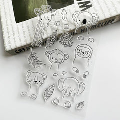 Reusable Cartoon Stamp for Students - Scrapbook Decoration