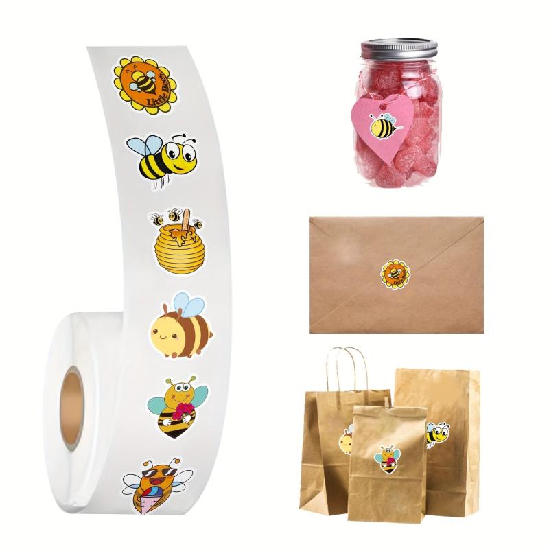 500pcs Bee Animals Stickers For Christmas Halloween Party