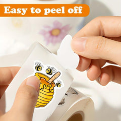 500pcs Bee Animals Stickers For Christmas Halloween Party