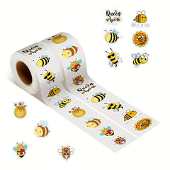 500pcs Bee Animals Stickers For Christmas Halloween Party