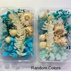 Aromatherapy Candle Making Kit with Dried Flowers & Resin Mold
