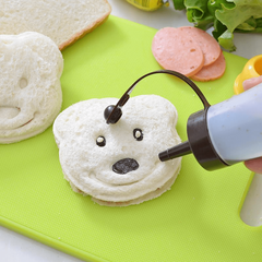 Bear Shaped Sandwich Maker for Fun Lunches