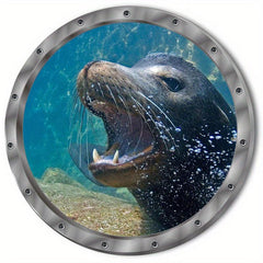 3D Sea Turtle Wall Decal for Bathroom Bedroom and More