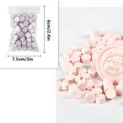 100pcs Octagonal Fire Paint Wax Particles Seal