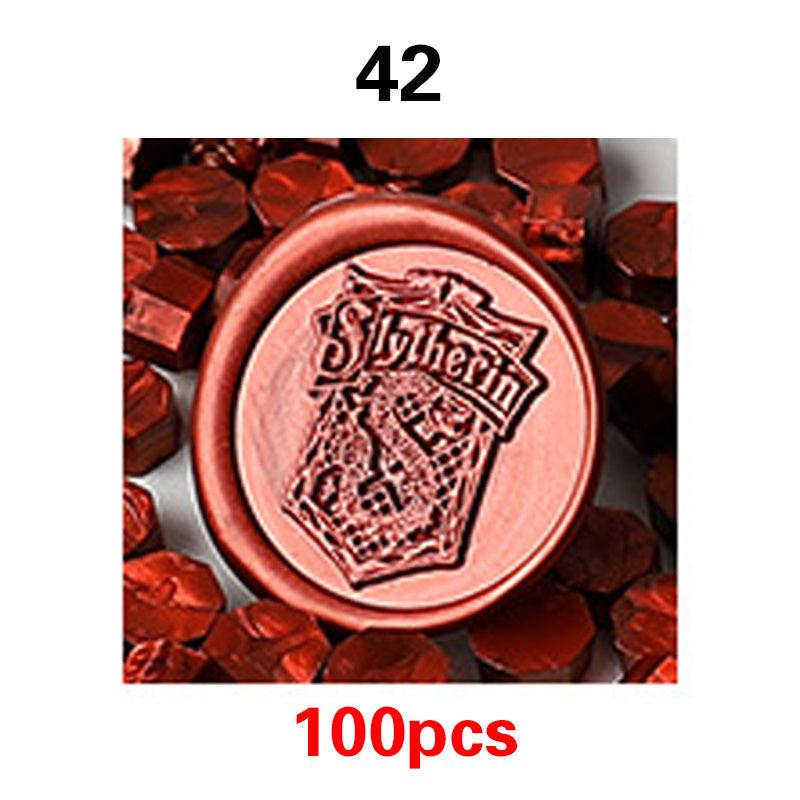 100pcs Octagonal Fire Paint Wax Particles Seal