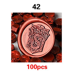 100pcs Octagonal Fire Paint Wax Particles Seal