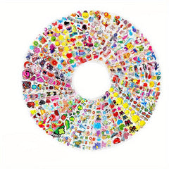 40 20 10 Cartoon Stickers 3D Puffy Bulk Scrapbooking Animals