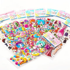 40 20 10 Cartoon Stickers 3D Puffy Bulk Scrapbooking Animals