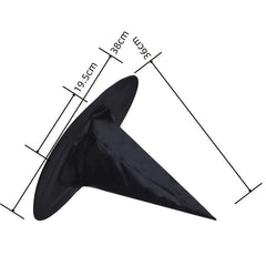 Double Layer Red Halloween Cloak Adult Makeup Props