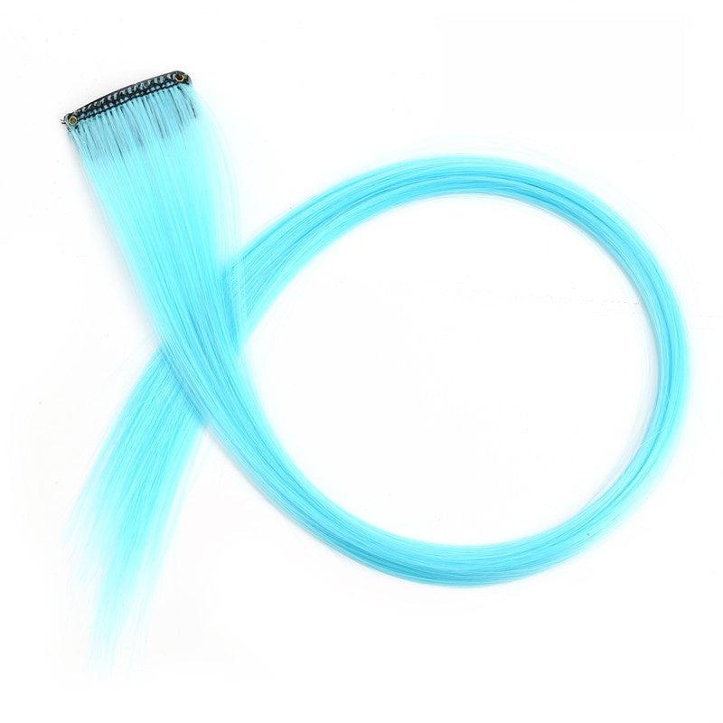 Smooth Long Straight Wig Hair Extension for Men Women Daily Party Decor