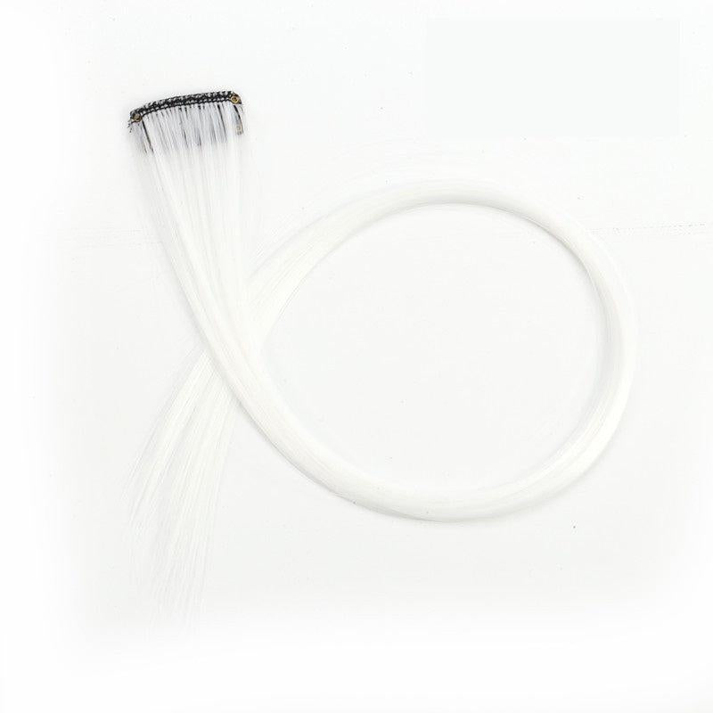 Smooth Long Straight Wig Hair Extension for Men Women Daily Party Decor