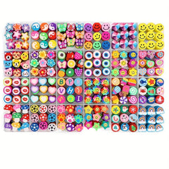 480pcs Polymer Clay Beads 24 Styles for Jewelry Making