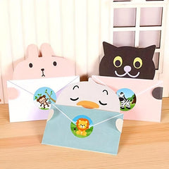 500pcs Animal Cartoon Stickers Holiday Decorations Roll