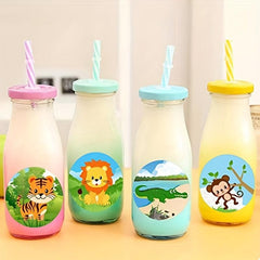 500pcs Animal Cartoon Stickers Holiday Decorations Roll