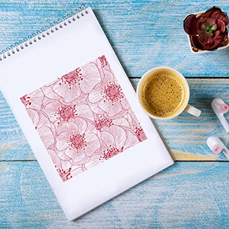 Flowers Clear Stamps for Card Making Scrapbooking DIY Decorations