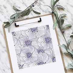 Flowers Clear Stamps for Card Making Scrapbooking DIY Decorations
