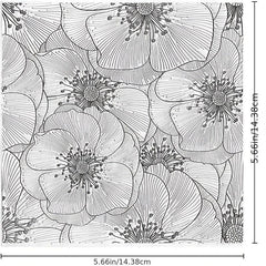 Flowers Clear Stamps for Card Making Scrapbooking DIY Decorations