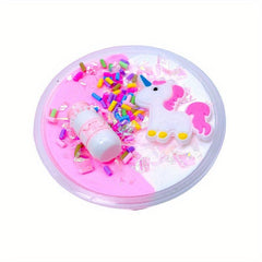 100ml Fluffy Butter Slimes Charms Set Unicorn Scented Clay Fidget Toy