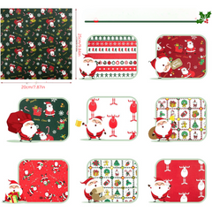8pcs Fabric Bundles 7.87'' X 9.84'' Quilting Craft Pre Cut Squares Sheets