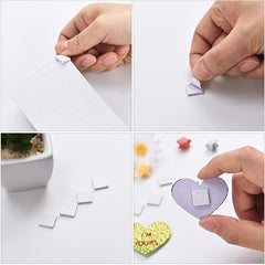 528pcs 3D Double Sticky Foam Brackets for Scrapbook DIY Crafts