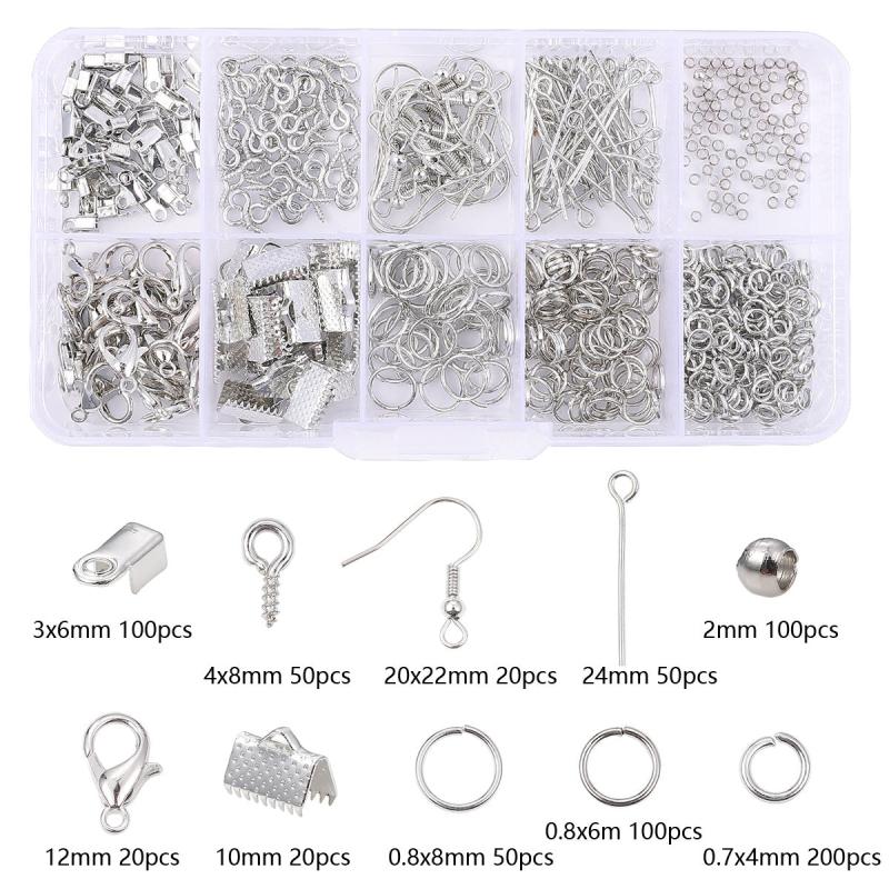 10 Grids Boxed DIY Jewelry Accessories Kit