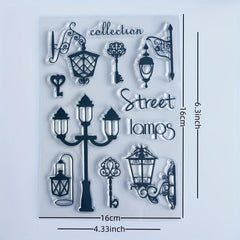 Cartoon Seal Reusable Stationery for Card Decoration and Scrapbook Crafts