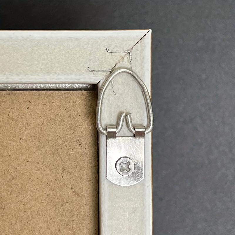 10pcs D Ring Picture Hangers With Screws For Hanging Artwork