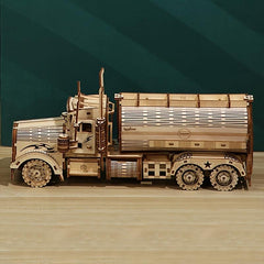 Tanker Truck 3D Wooden Jigsaw Puzzle Toy Gift For Adults