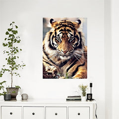 Tiger's Gaze DIY Diamond Painting Art Kit