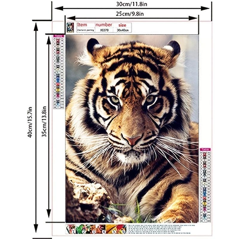 Tiger's Gaze DIY Diamond Painting Art Kit