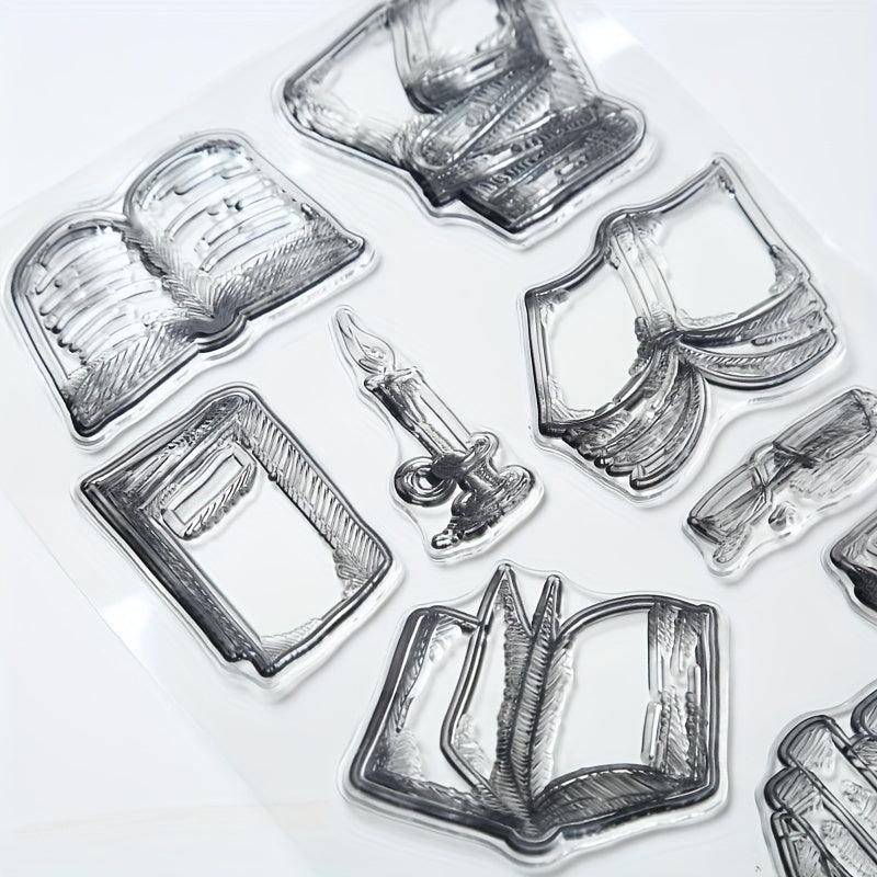 Cartoon Transparent Journal Seal Reusable Stationery Seal