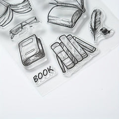 Cartoon Transparent Journal Seal Reusable Stationery Seal
