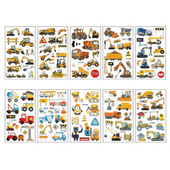 10 Sheets Temporary Tattoos for Parties & Prizes
