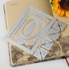 Metal Cutting Dies Frame Stencils DIY Scrapbooking Stamp Album Decorative Emboss