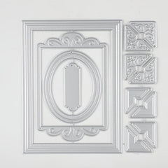 Metal Cutting Dies Frame Stencils DIY Scrapbooking Stamp Album Decorative Emboss