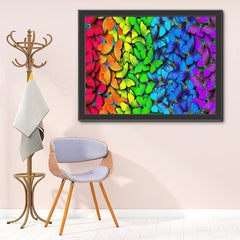 5D Diamond Butterfly & Horse DIY Kit - Adults & Kids - Round Diamonds
