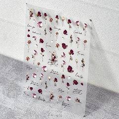 Elegant Rose Nail Stickers for Stunning Manicures