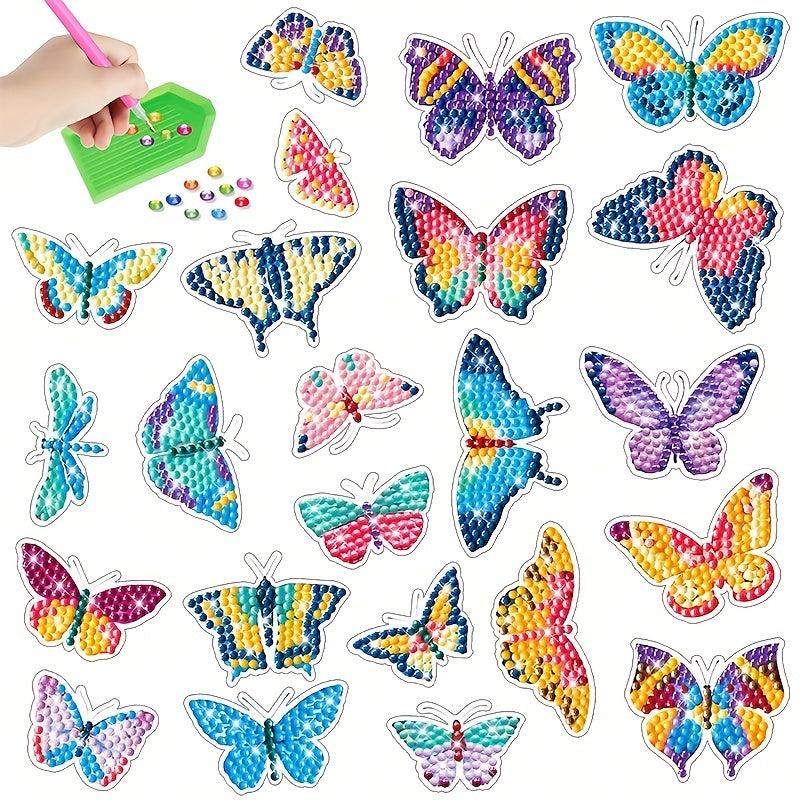23pcs Diamond Painting Stickers Mosaic Sticker Art Kits
