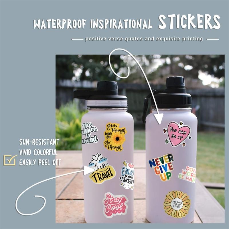 100pcs Inspirational Quote Stickers for Adults and Teachers