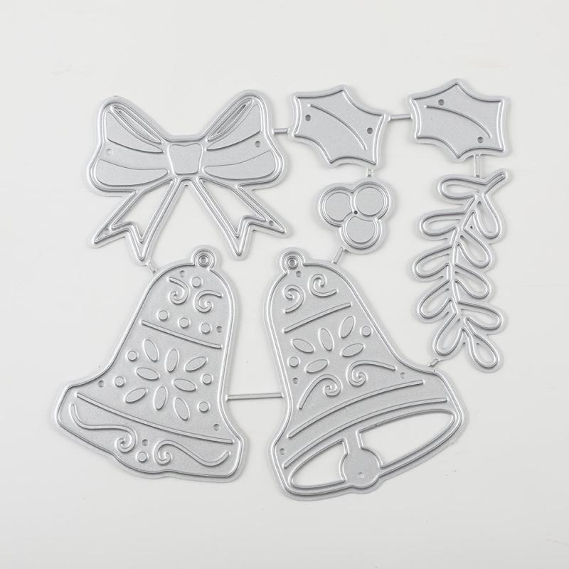 Metal Cutting Dies Christmas Bells Stencils DIY Scrapbooking Stamp