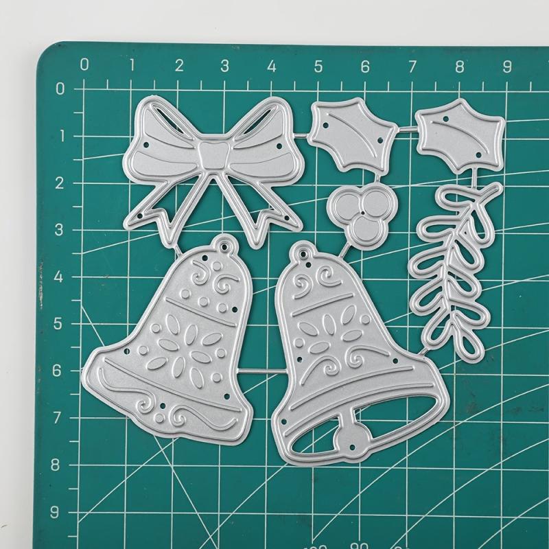 Metal Cutting Dies Christmas Bells Stencils DIY Scrapbooking Stamp