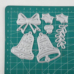 Metal Cutting Dies Christmas Bells Stencils DIY Scrapbooking Stamp