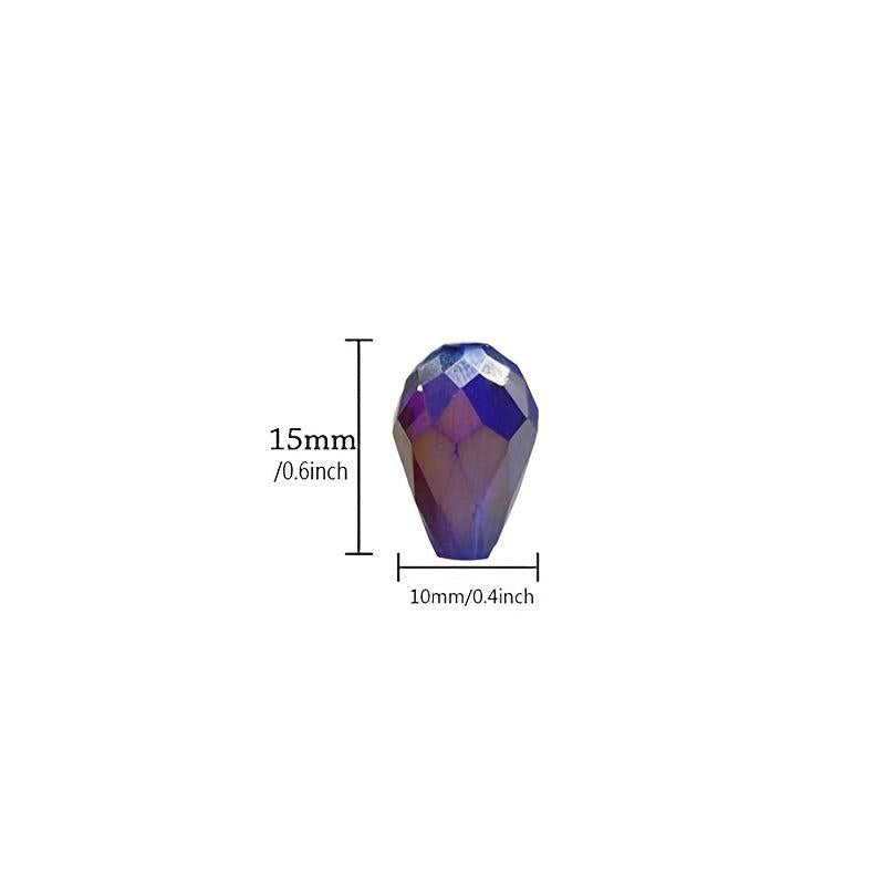 10pcs Glass Crystal Beads for Jewelry Making