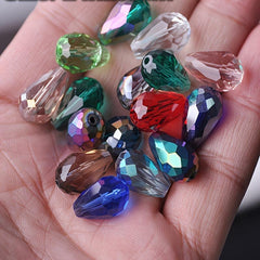 10pcs Glass Crystal Beads for Jewelry Making