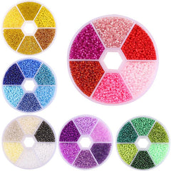 Glass Rice Bead Set 1 Set pack