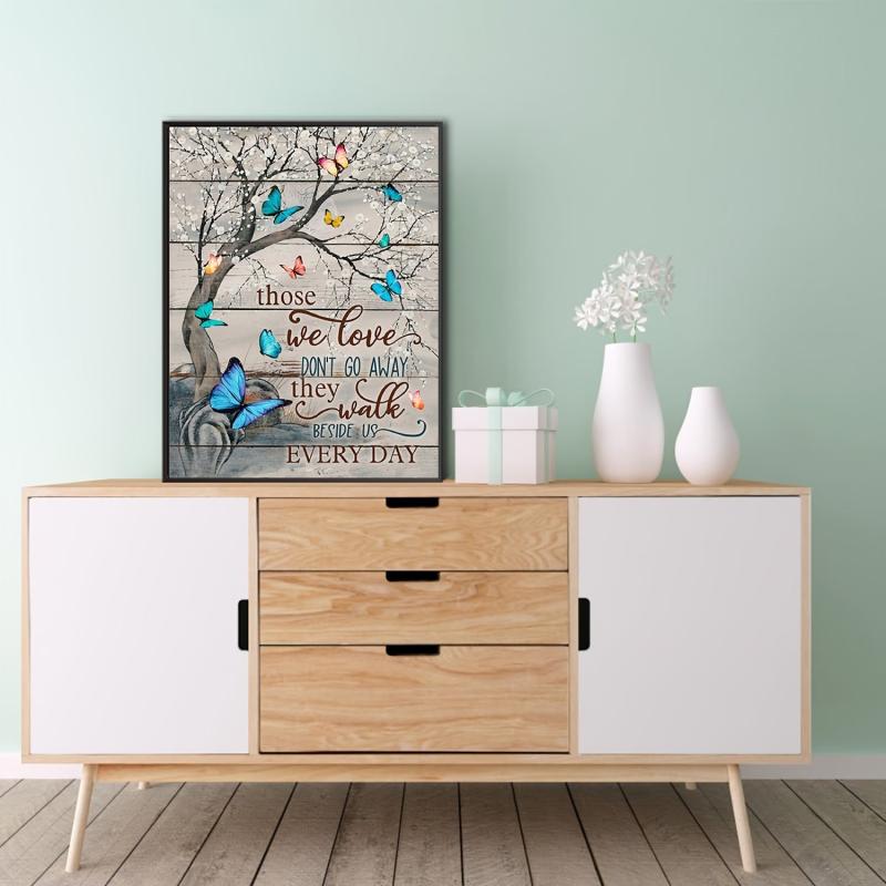 5D Diamond Painting Set - Butterfly Big Tree Family Wall Decoration
