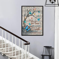 5D Diamond Painting Set - Butterfly Big Tree Family Wall Decoration