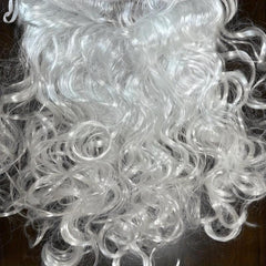 3pcs Christmas Cosplay Santa Claus Wig Beard Hat Set